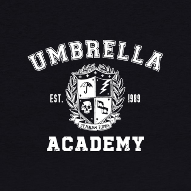 Umbrella Academy (Black Print) by Miskatonic Designs